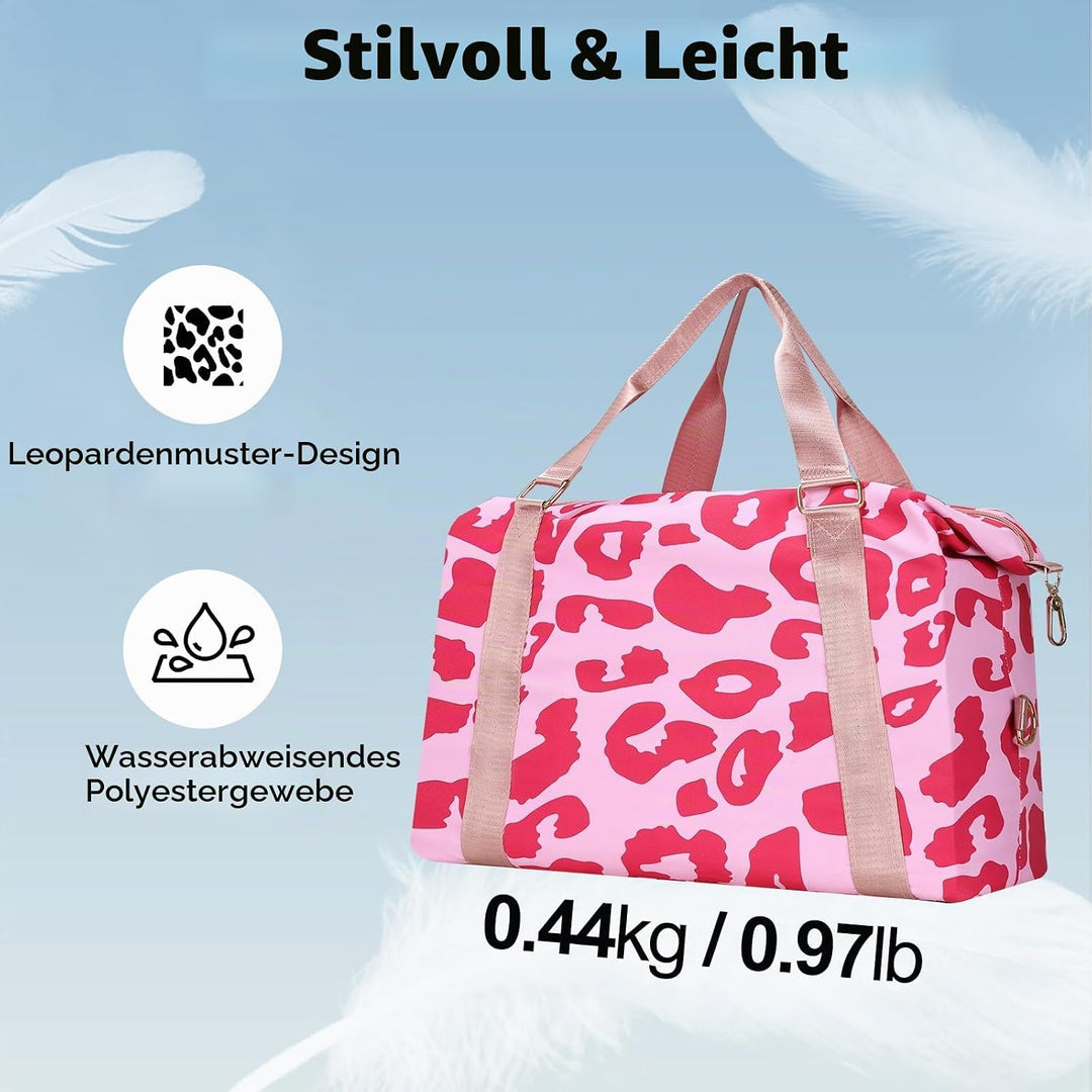 20L Sporttasche für Damen, Klein Gym Tasche mit Nassfach Tasche, Wasserdicht Sport Tasche Rucksack,