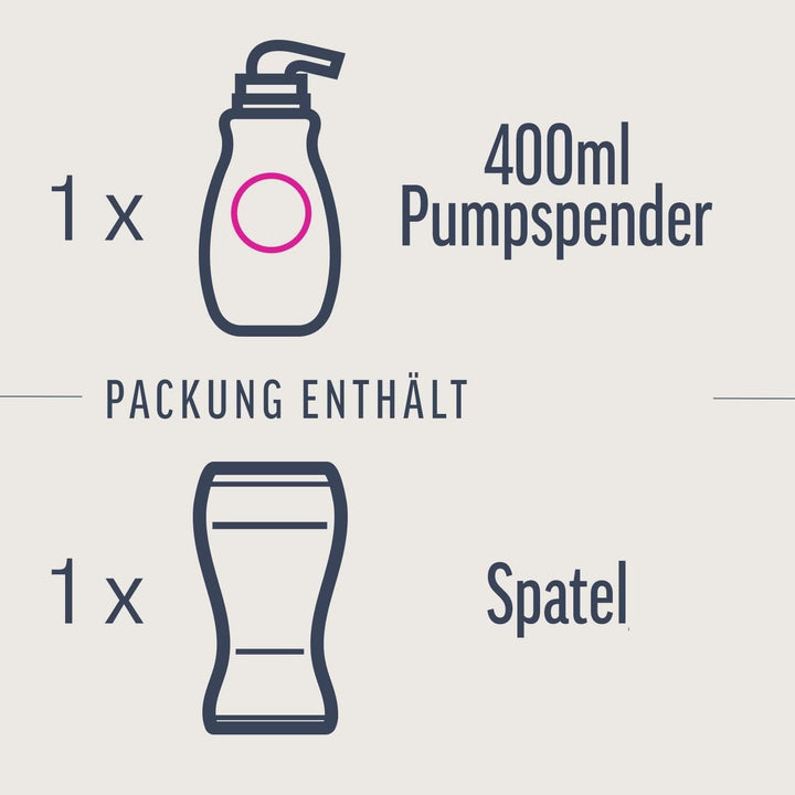 Veet PURE Haarentfernungscreme - Haarentfernung für Körper & Beine - 2 x 400 ml 400 ml (2er Pack), 4