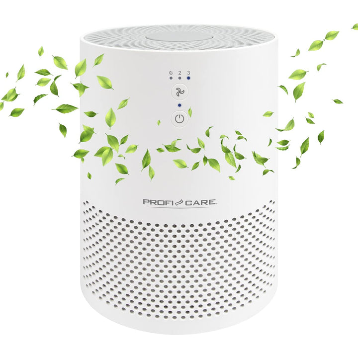 ProfiCare Luftreiniger leise, Air Purifier, Luftreiniger Allergiker gegen Staub, Pollen, Nikotin uvm