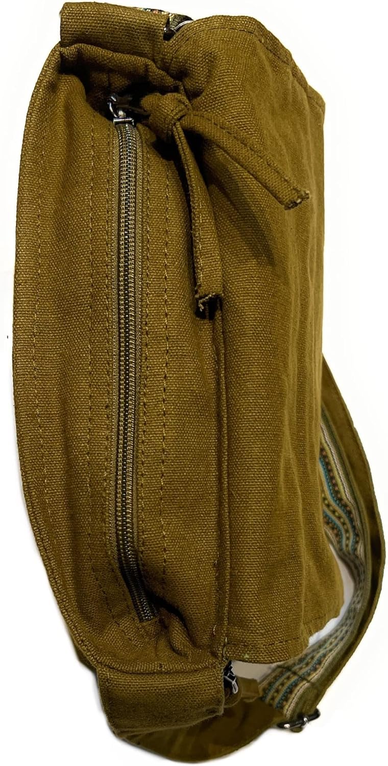 Macha Stofftasche mit Stickerei. Baumwoll-Schultertasche für Damen, indischer Stil, bunt, Rabat Boho