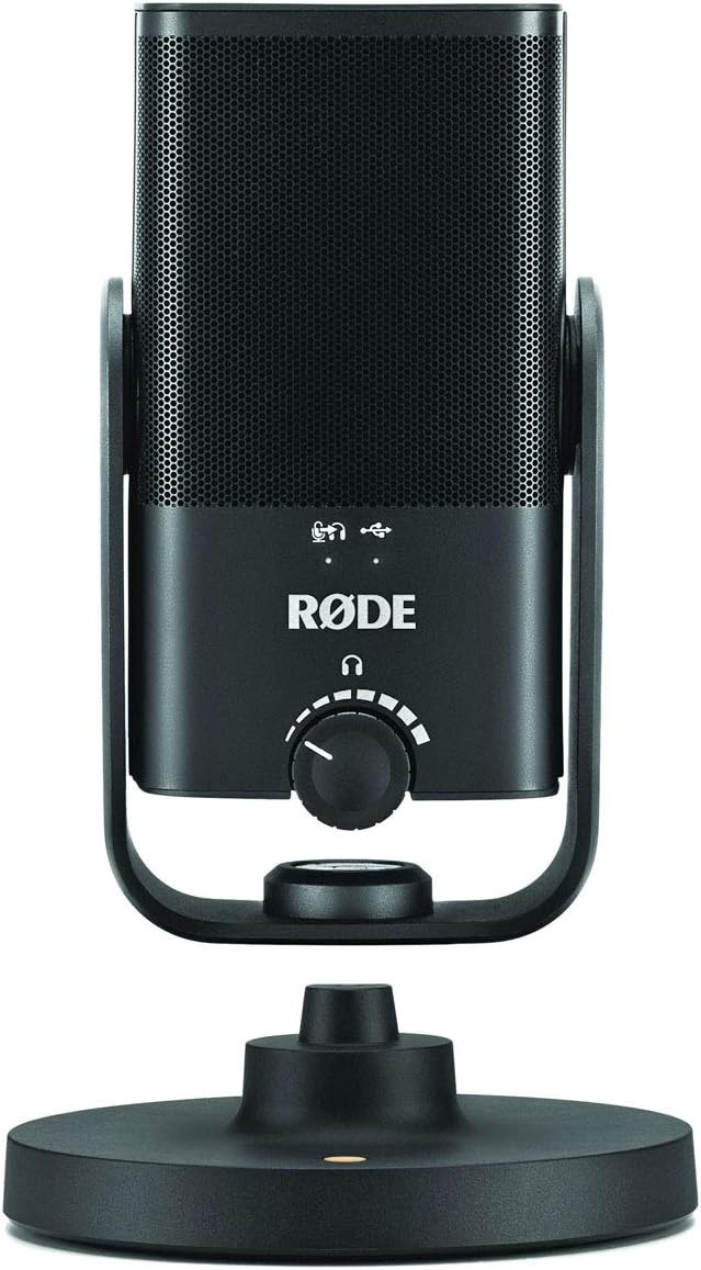 Rode NT-USB Mini USB-Studio-Kondensatormikrofon + keepdrum Mikrofasertuch NT-USB Mini + Poliertuch,