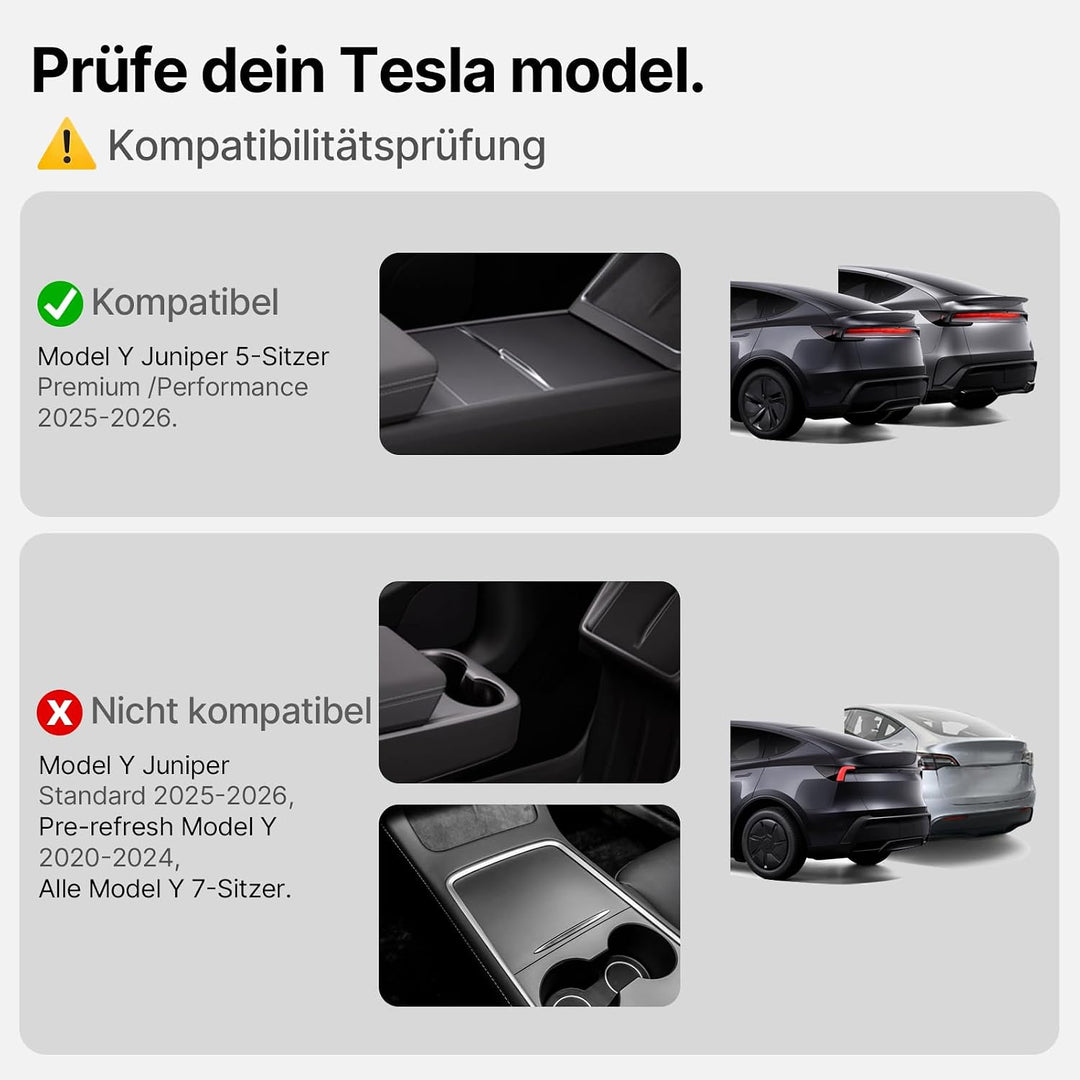 Allwetter-Laderaummatten Für Neue 2025 2026 Tesla Model Y Juniper Kofferraummatte Mit Vorderem Und H