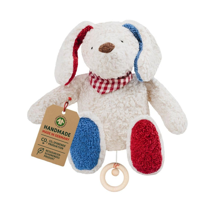 Efie Bio - Spieluhr Hund, kontrolliert biologischer Anbau (organic), Made in Germany, GOTS zertifizi