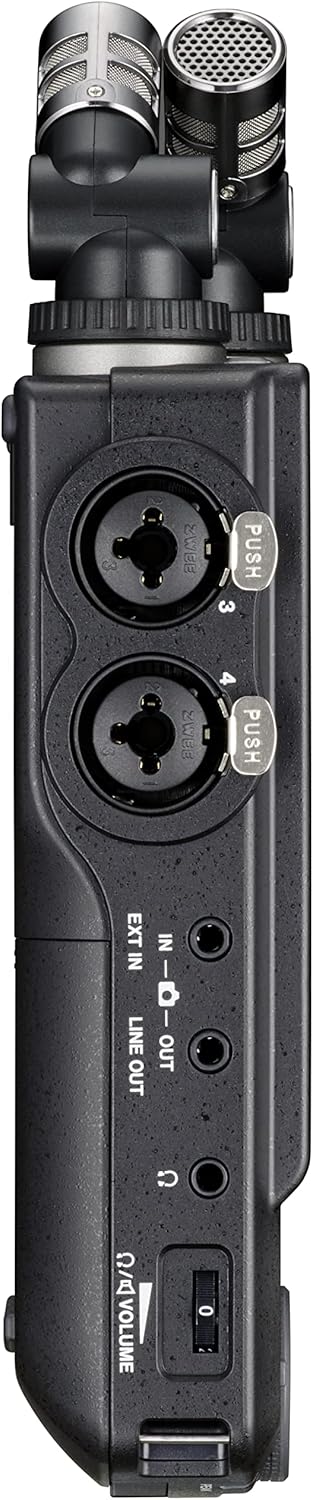 Tascam Portacapture X8 - Portabler 6+2-Spur High-Resolution 32-bit/192-kHz Rekorder, USB2.0, schwarz