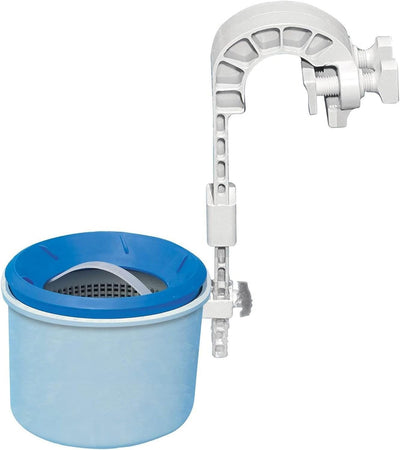 Intex Krystal Clear Sandfilteranlage 4,5 m³ für Pools bis 18.000l 26644 & Oberflächenskimmer - Delux