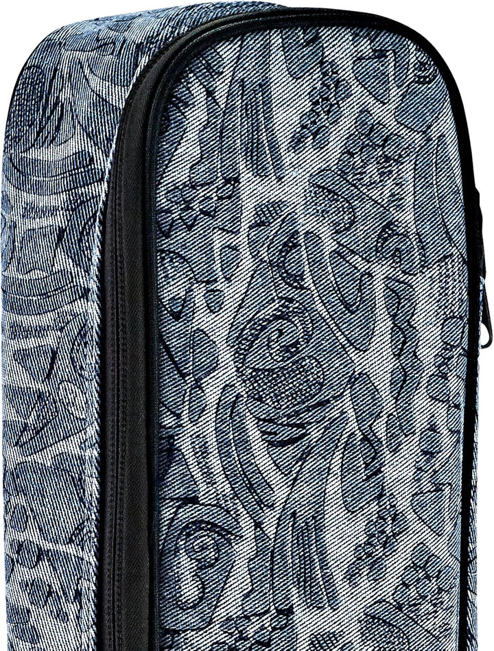 ORTEGA Gigbag für 4/4 Gitarre - Denim Look Blue (OGBCL-BLJ) Denim Blue, Denim Blue