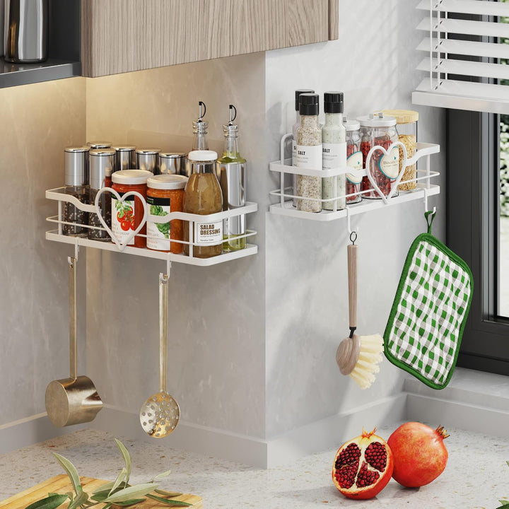 Duschablage ohne Bohren Badezimmer Organizer, Duschhalterung für Dusche, Badregal mit 4 abnehmbaren