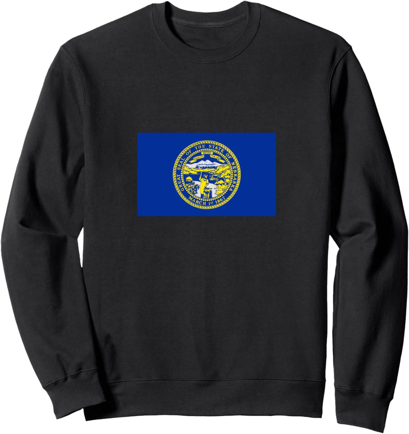 Nebraska Staatsflagge Sweatshirt