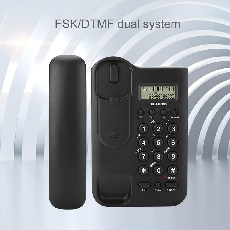 Kabelgebundenes Telefon, an der Wand Montierbare Festnetztelefone Batterie Muss Nicht Installiert We