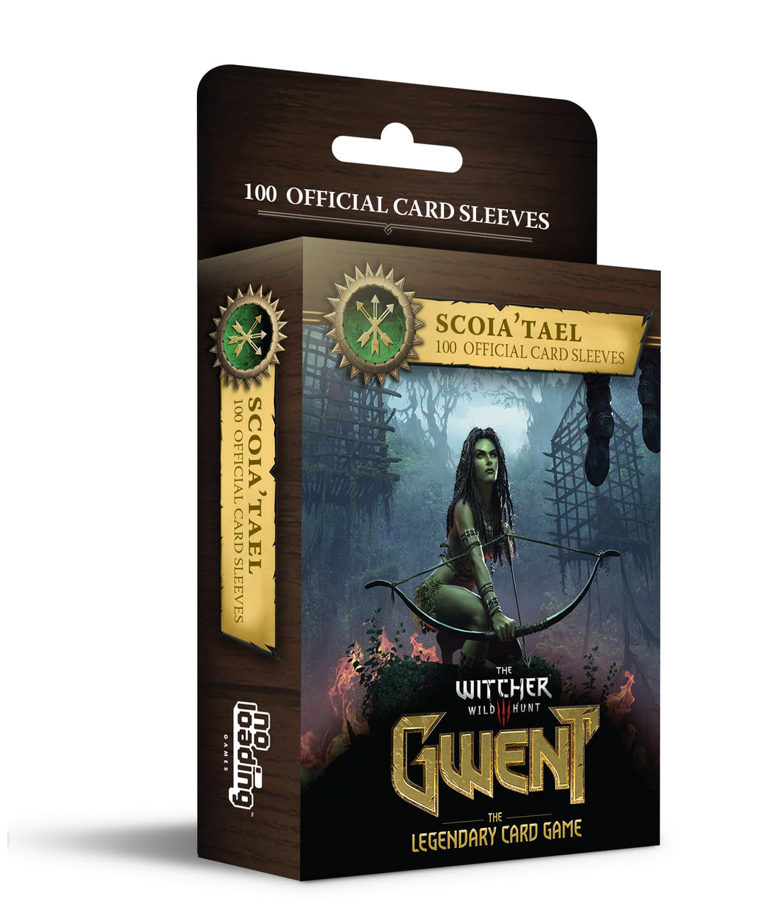 Gwent Art Sleeves – Scoia'tael, enthält 100 Art Sleeves, Standardgrösse
