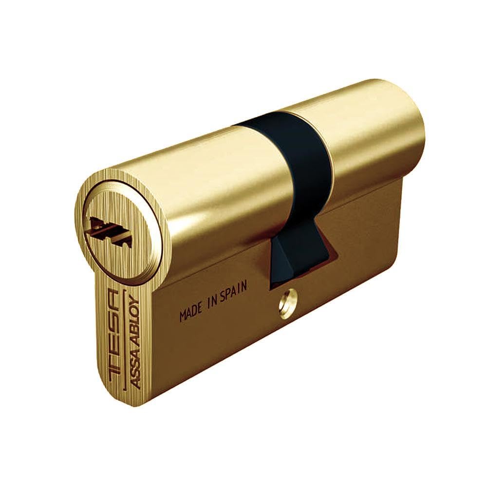 Tesa Assa Abloy Sicherheits-Zylinder, T6553040L Type.2 entrées - Dim .30 x 40 - Cranberry, Type.2 en