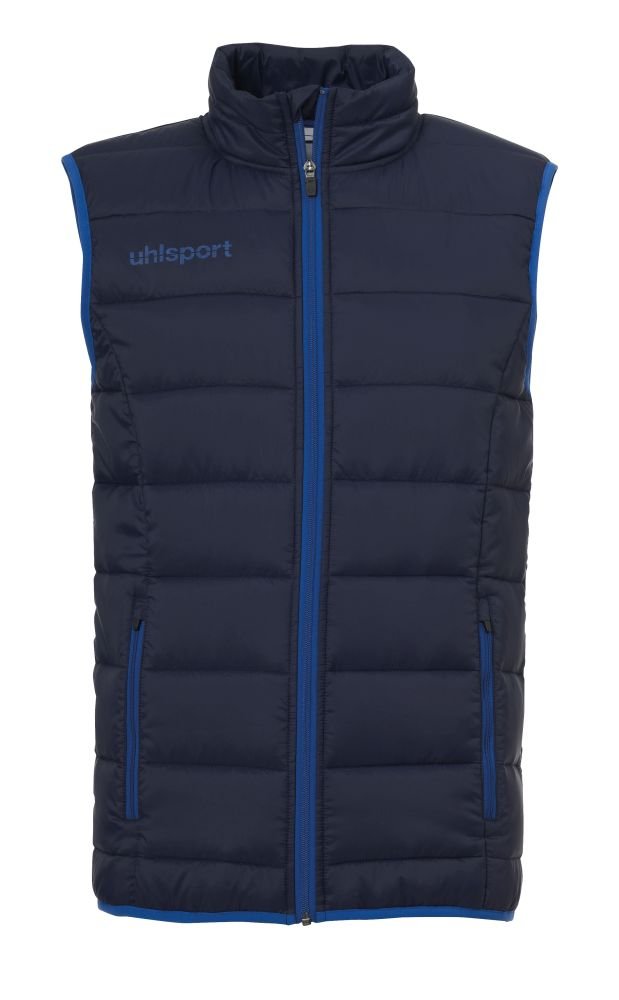 uhlsport Unisex Kinder Essential Ultra Lite Down Weste Kinder Weste 116 marine/azurblau, 116 marine/
