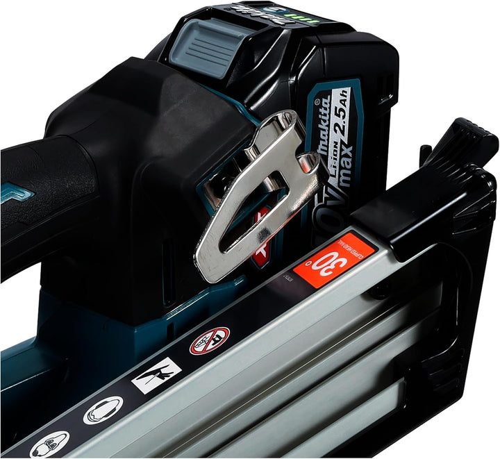 Makita BN001GZ 40 V Max Li-Ion XGT Bürstenloser Rahmennagler, Lieferung in einem Kunststoffgehäuse,