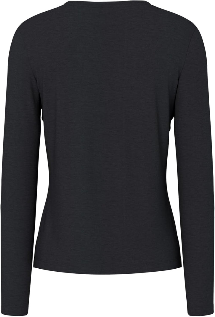 PIECES PCSIRENE LS Tee NOOS S Schwarz, S Schwarz