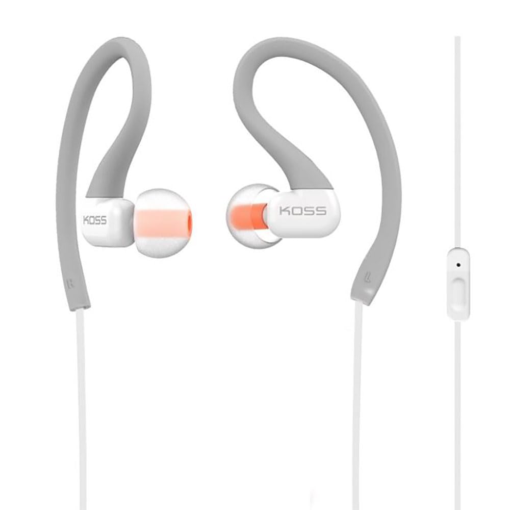 inakustik Koss KSC32iGRY FIT Clip w/Mic Grey, Grey