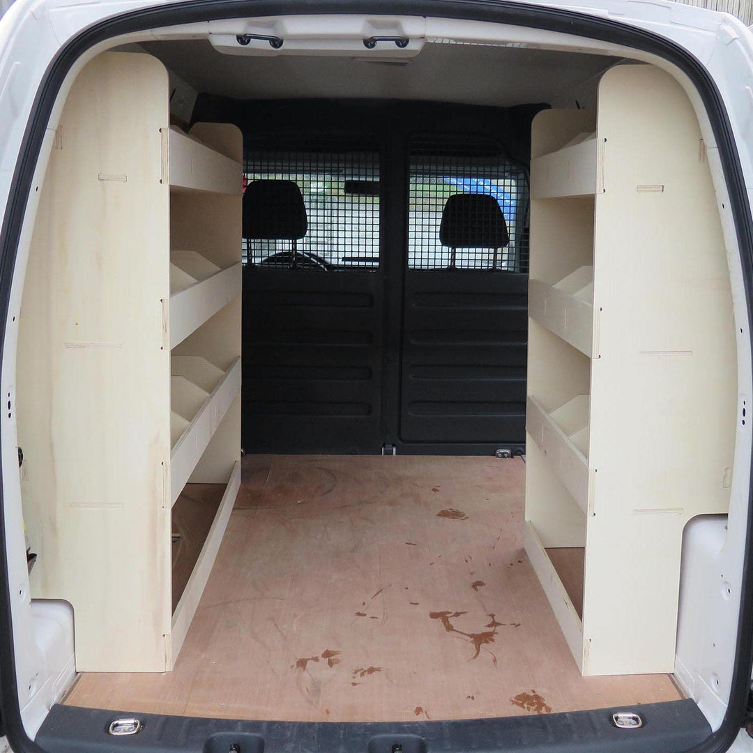 Vanify - Kompatibel mit Volkswagen Caddy L1 2003-20 Fahrzeugeinrichtung Fahrzeugregale, doppelte Reg