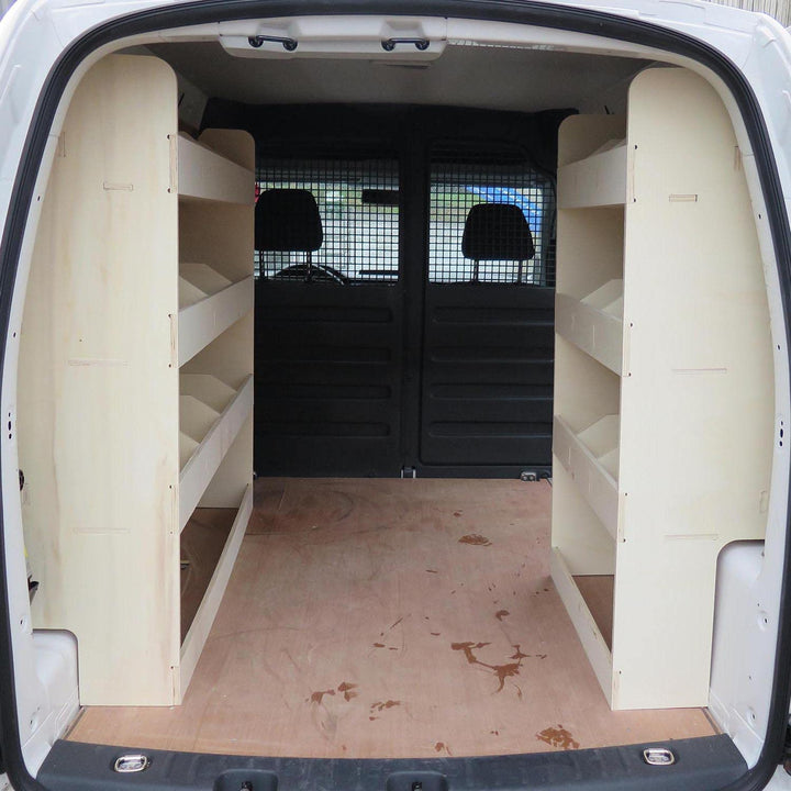 Vanify - Kompatibel mit Volkswagen Caddy L1 2003-20 Fahrzeugeinrichtung Fahrzeugregale, doppelte Reg