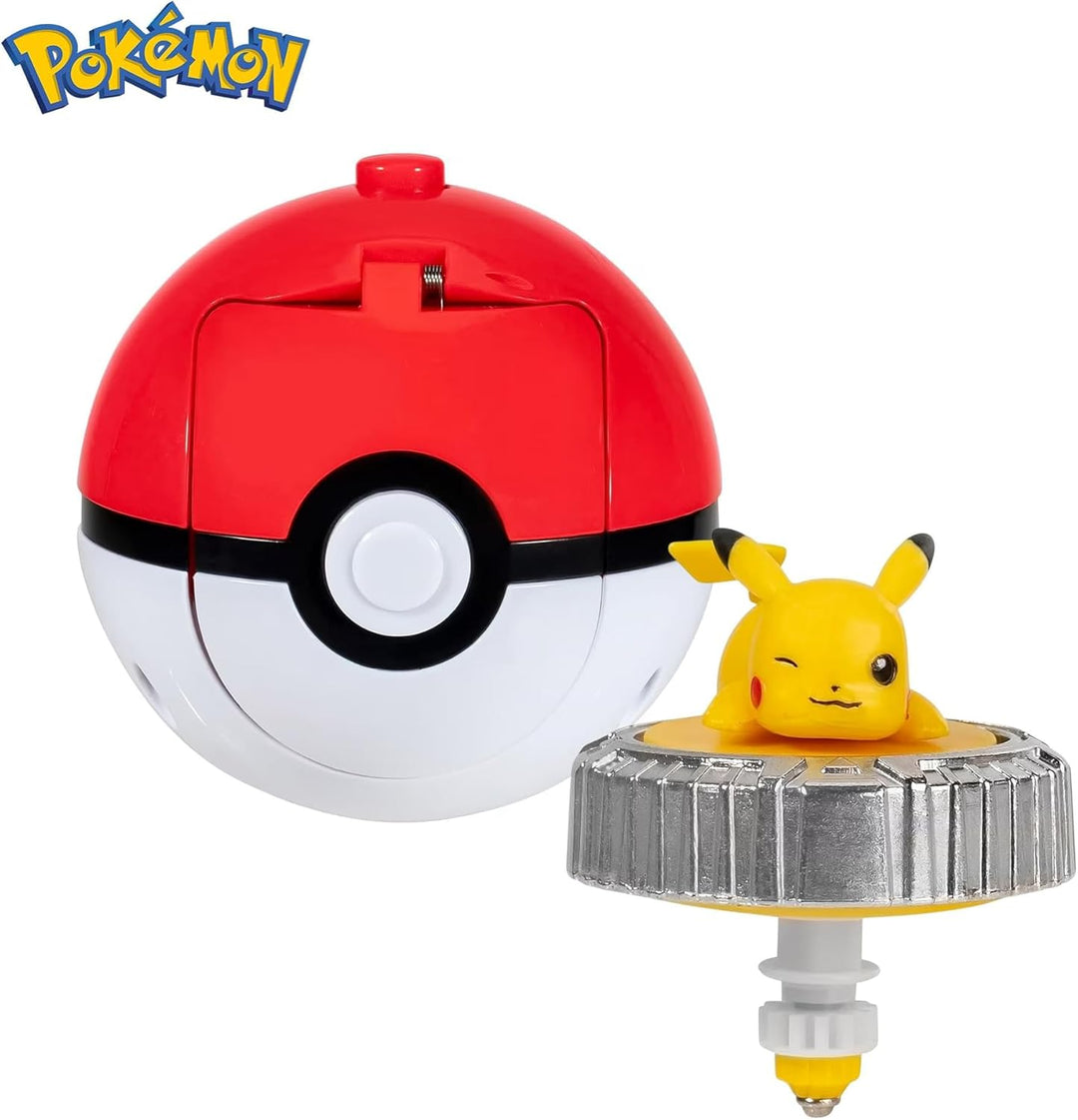 Pokémon PKW4398 - Battle Spinner - Pikachu, offizielles Spielset, Pikachu