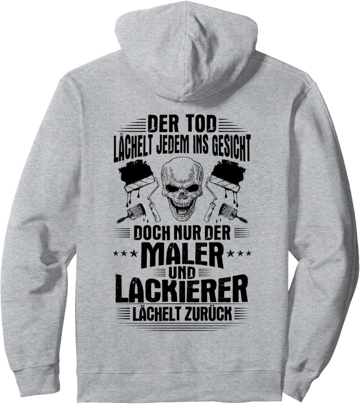 Lächeln Maler und Lackierer Pullover Hoodie