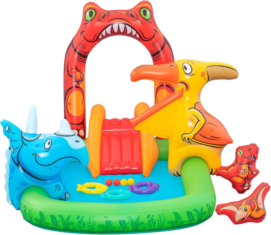 Bestway Wasserspielcenter Jurassic Splash 241 x 140 x 137 cm