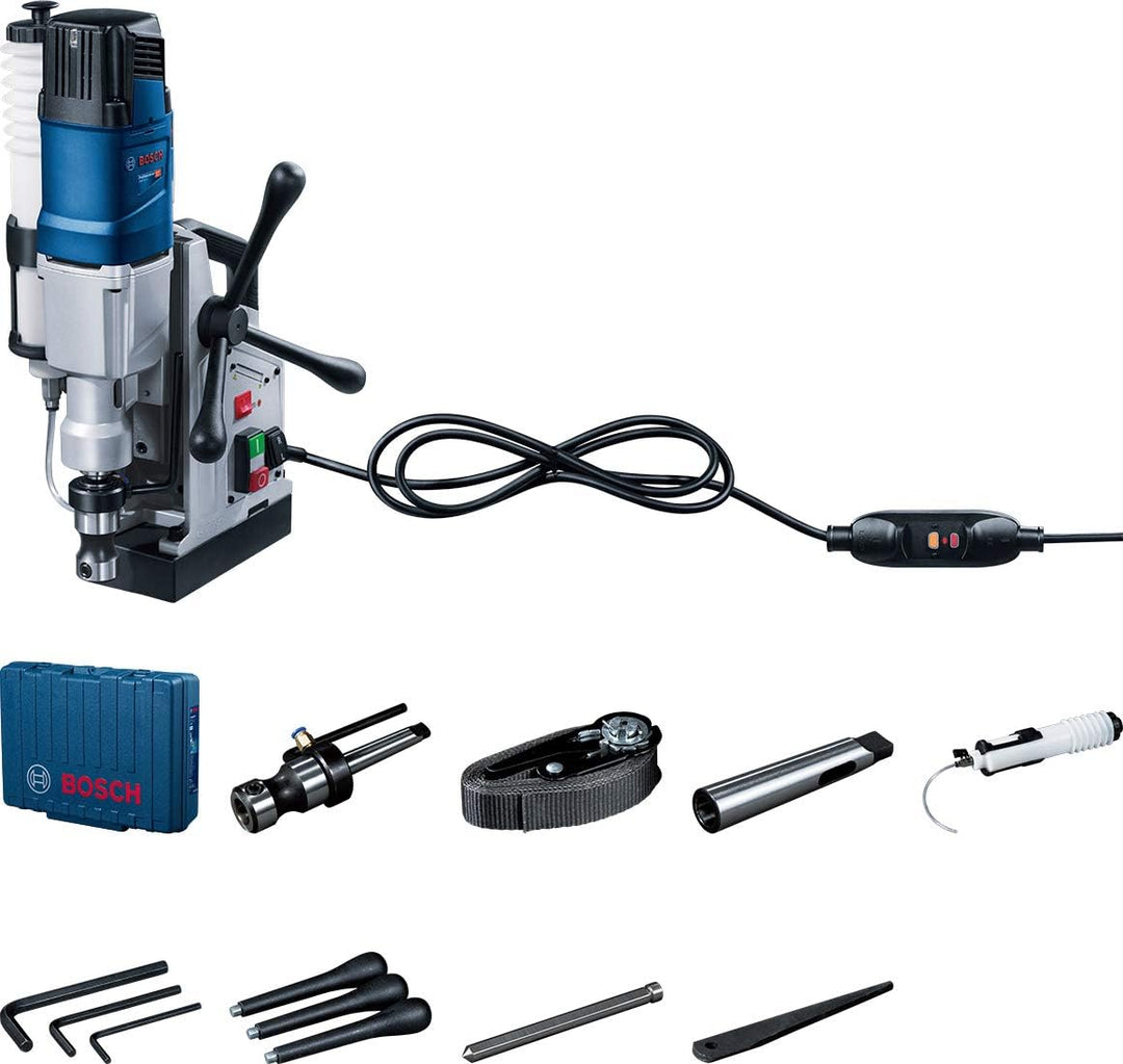 Bosch Professional Bohrmaschine (Schwarz, Blau, 1.200 Watt, max. Bohr-Ø 50 mm), GBM 50-2