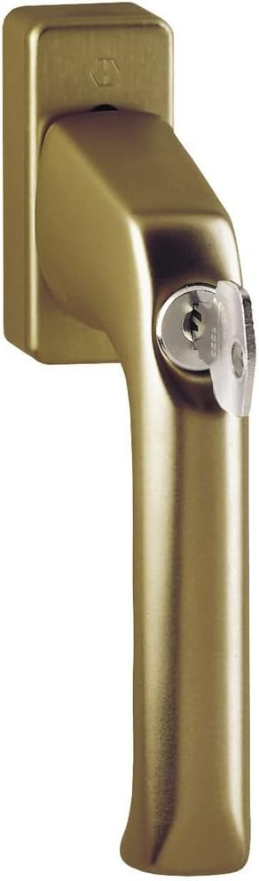 HOPPE Fenstergriff Dreh/Kipp abschliessbar 'London' Aluminium Bronze 013S/U34-8004582