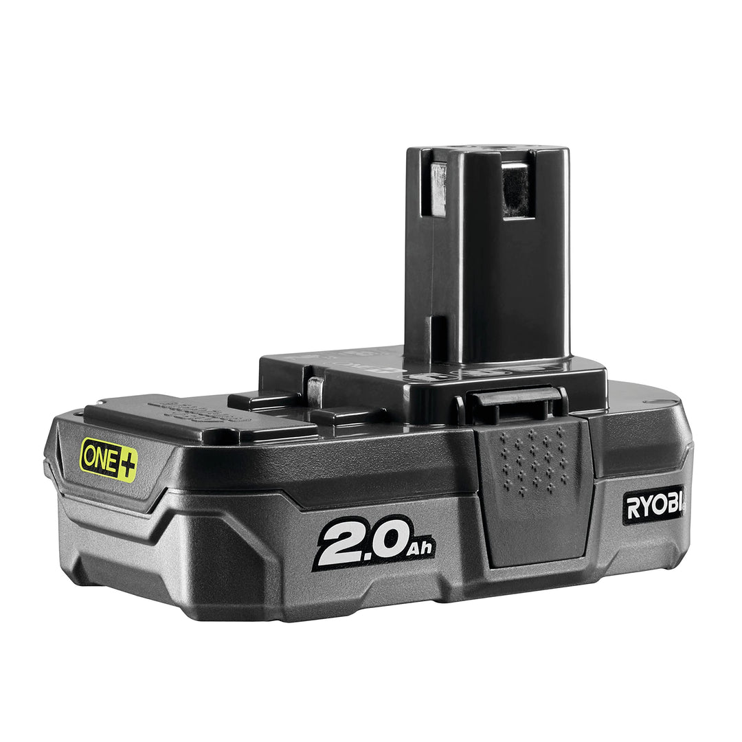 RYOBI 18 V ONE+ 2,0 Ah Lithium+ Akku RB18L20 (Kompatibel mit allen RYOBI 18 V ONE+ Geräten, IntelliC