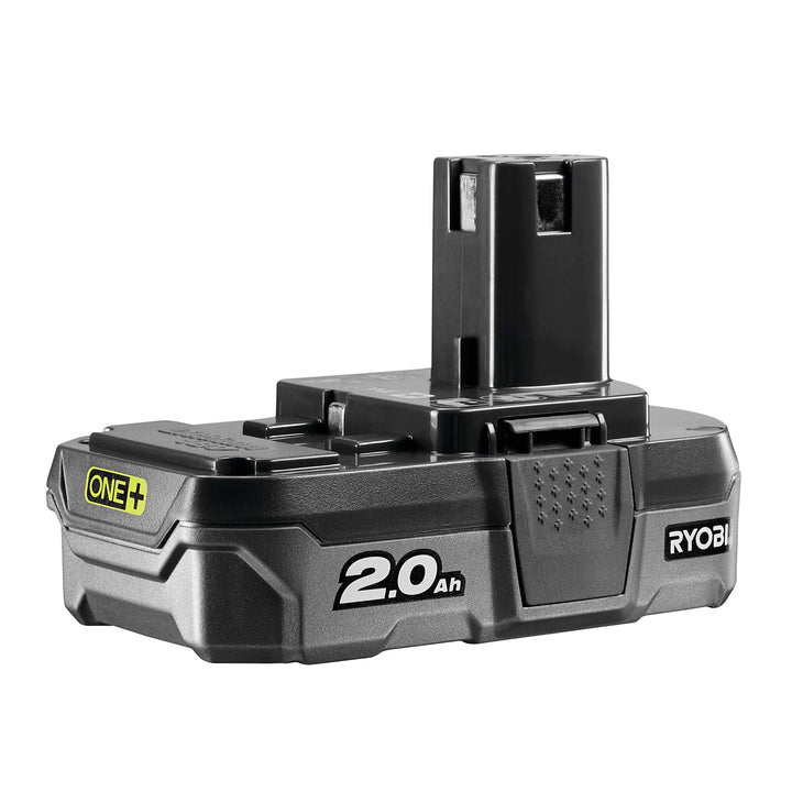 RYOBI 18 V ONE+ 2,0 Ah Lithium+ Akku RB18L20 (Kompatibel mit allen RYOBI 18 V ONE+ Geräten, IntelliC