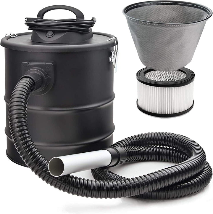 Aschesauger 15L Kaminsauger Blasfunktion 1200W DUAL Filter System