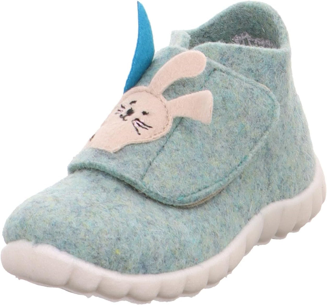 Superfit HAPPY 500295 Mädchen Hohe Hausschuhe 28 EU Hellgrün 7010, 28 EU Hellgrün 7010