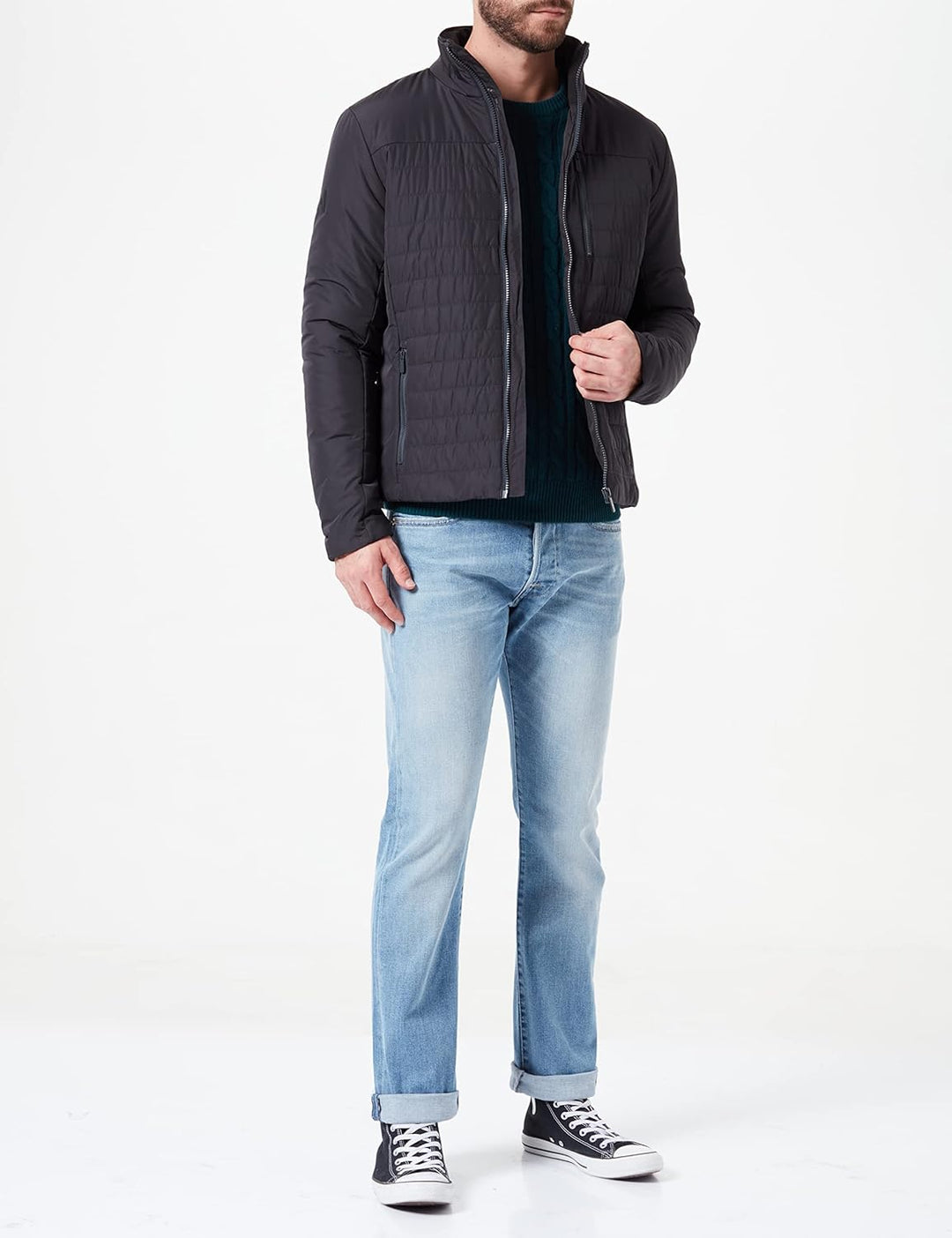 Helly Hansen Herren Crew Isolierte Jacke 2.0 S Ebenholz, S Ebenholz