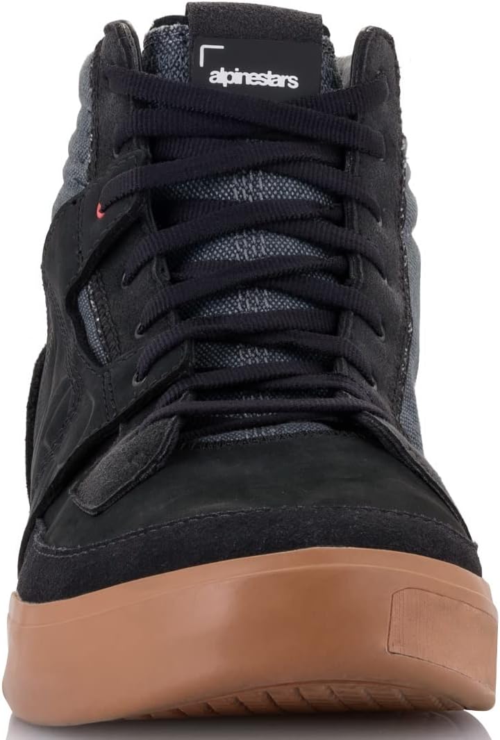 Alpinestars Grange Motorradschuhe, schwarz/blau, 7.5 (40) 40 EU Schwarz Mood Indigo, 40 EU Schwarz M