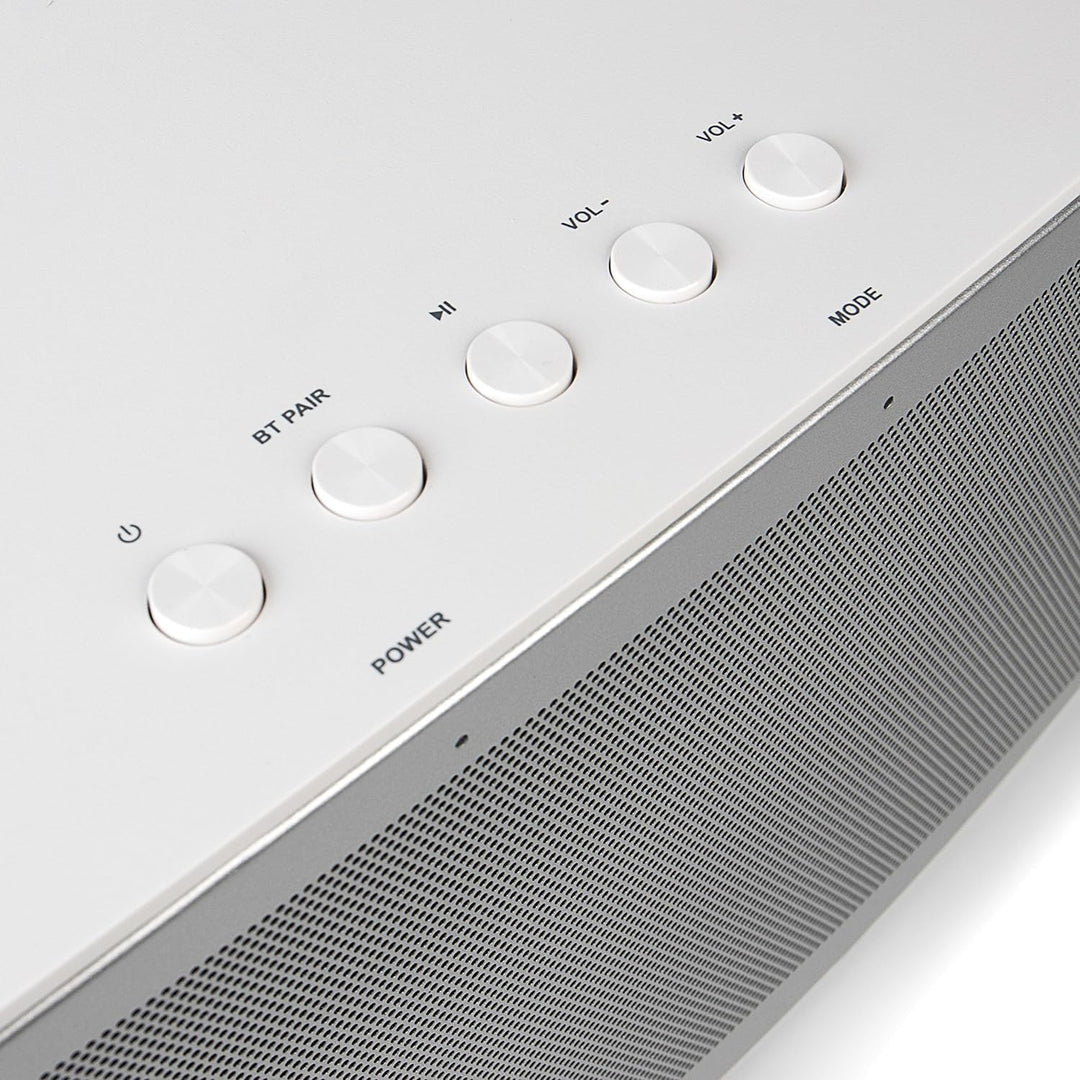 MR 100 Designlautsprecher | Schnurloser Multiroom Lautsprecher mit W-LAN Streaming | Aux In und Blue