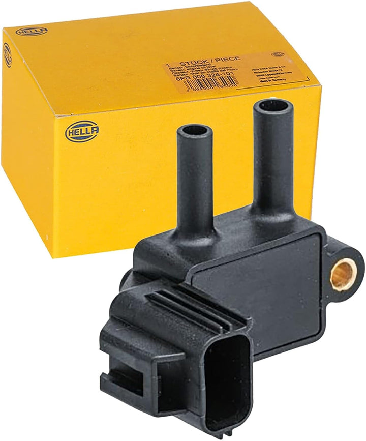 HELLA 6PP 009 409-601 Sensor, Abgasdruck - 3-polig - geschraubt