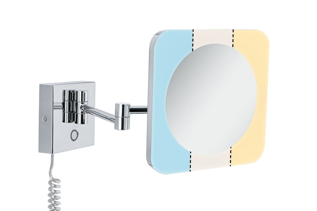 Paulmann 78933 LED Deckenleuchte Kosmetikspiegel Jora IP44 White Switch 270lm 230V 3,3W Chrom, Weiss