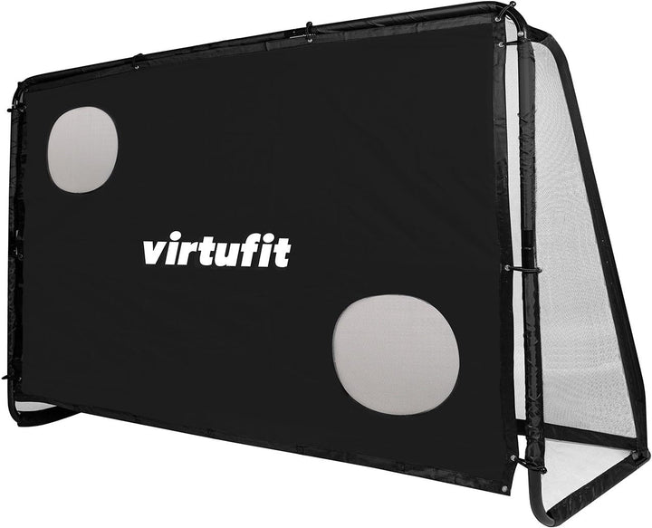 VirtuFit Fussballtor Serie – Robuste & Wetterfeste Tore mit Zielwand – Verschiedene Grössen für Kind
