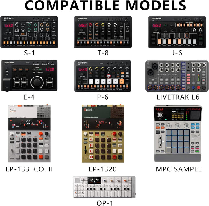 Synthesizer-Tasche der VNEX-Serie für den Heimweg,kompatibel mit Akai MPC Sample/Teenage Engineering