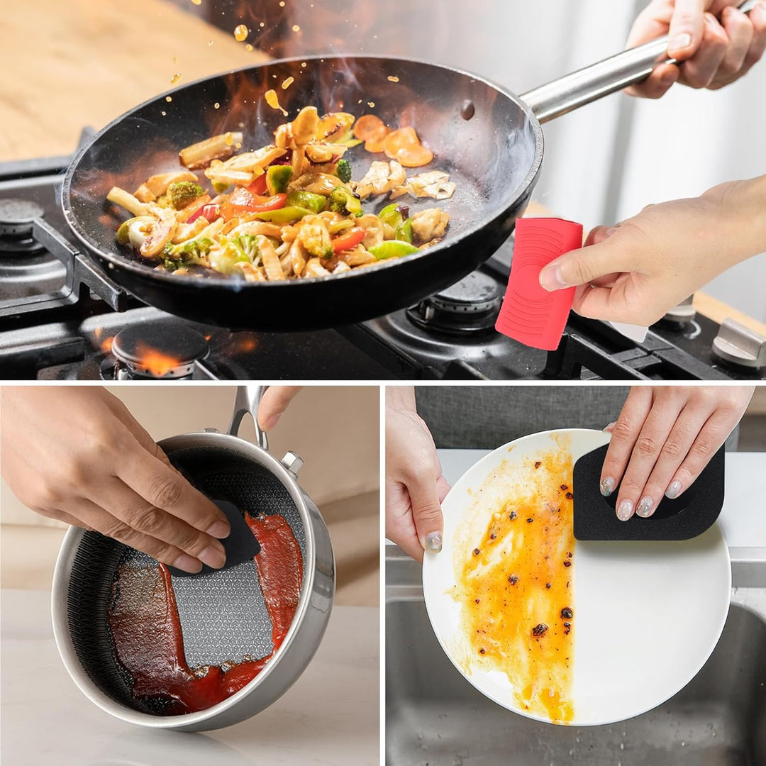 LALAGO Dutch Oven Untersetzer, Ø 20 cm Dutch Oven Ständer, Untersetzer aus Metall, Ringreiniger Dutc