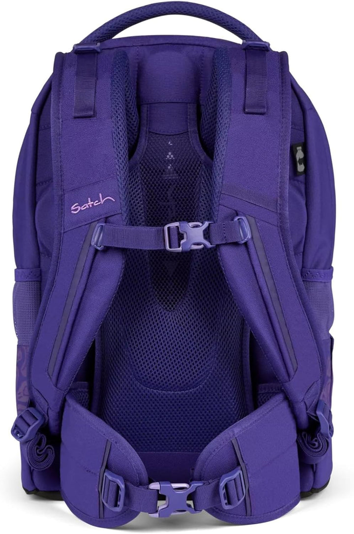 Satch pack Schulrucksack ab 5. Klasse ergonomisch 30L Stauraum standfest Organisationstalent Bright