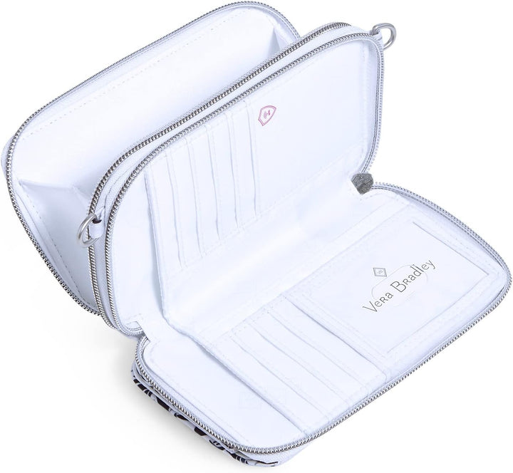 Vera Bradley Damen Performance Twill-umhängetasche mit Rfid-schutz Umhängetasche Einheitsgrösse Dämm