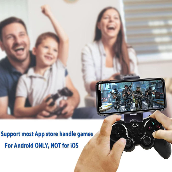 Megadream Android Controller Bluetooth, Wireless Key Mapping Gamepad Joystick für PUBG & COD & mehr,