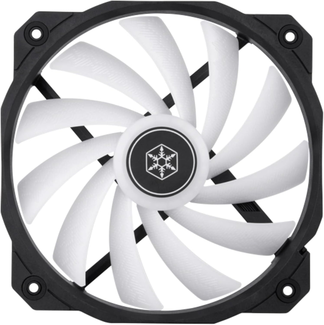 SilverStone SST-SF160B-ARGB - Shark Force Leistungsverstärkter 160-mm-PWM-ARGB-Lüfter 160mm ARGB