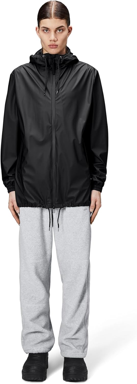 RAINS Unisex Stormbreaker Regenjacke XXS 01 Schwarz, XXS 01 Schwarz