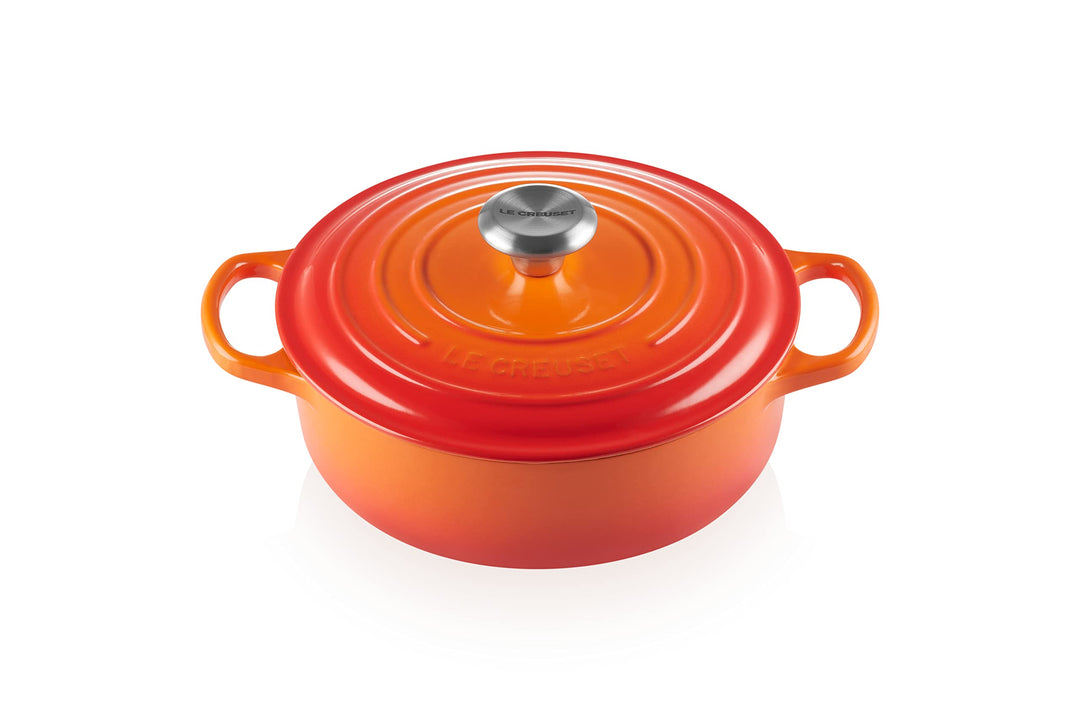 LE CREUSET 21179240902430 risotto pot, Gusseisen, 3.1 liters, Ofenrot 24 cm Ofenrot, 24 cm Ofenrot