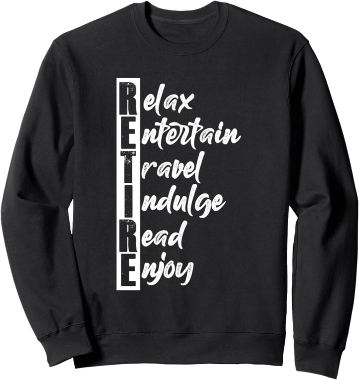 Rente Entspannen Reisen Geniessen Pension Urlaub Geschenk Sweatshirt