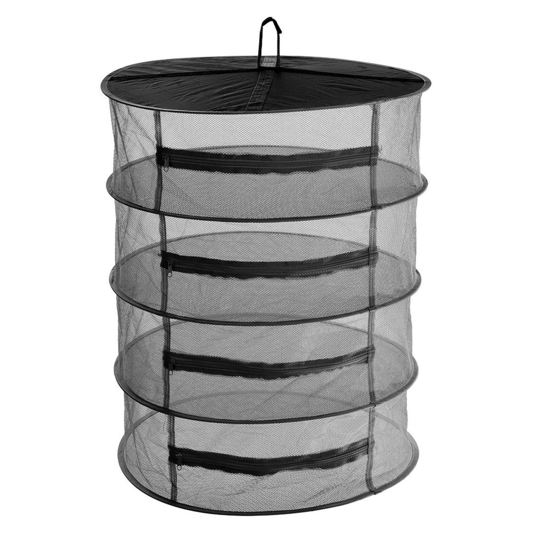 Trockennetz Kräuter | 4-lagiges Kräutertrockner Hängend | Trockennetz Drying Rack | Faltbar Kräuter