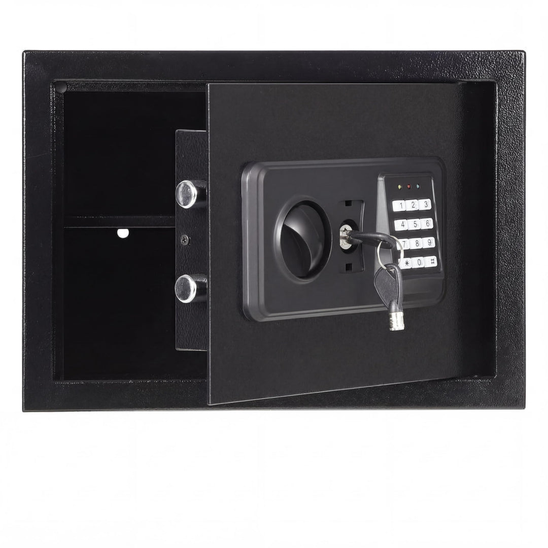 Garvee 22L Safe Tresor mit Zahlencode, Schlüssel &amp;Feuerfester Tasche Tresor | für Zuhause / Hotel, A