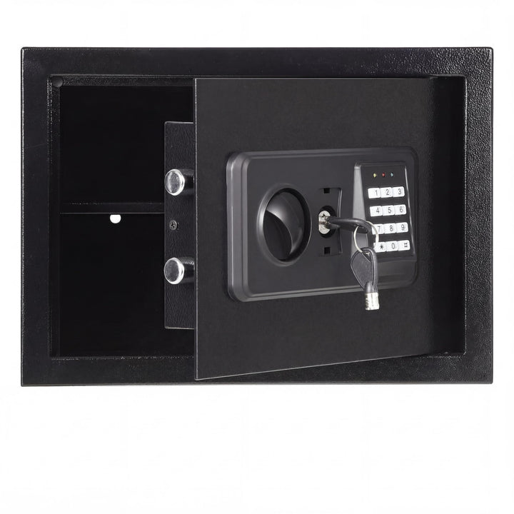 Garvee 22L Safe Tresor mit Zahlencode, Schlüssel &amp;Feuerfester Tasche Tresor | für Zuhause / Hotel, A