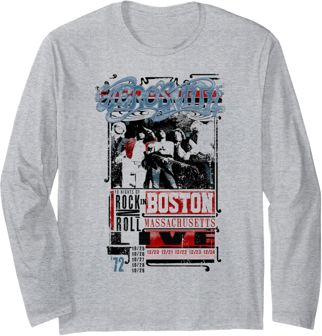 Aerosmith - LIVE! In Boston Langarmshirt