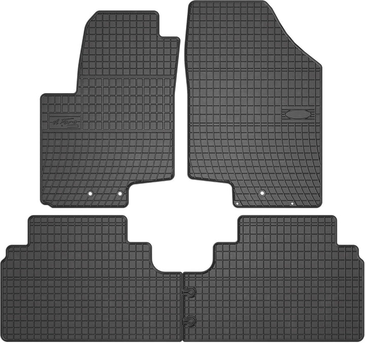 SMK Gummimatten Auto fussmatten Satz für Hyundai ix20 2010-2019 Erleben Sie einen neuen Standard des